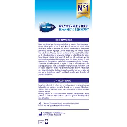 Wartner Wrattenpleister 24.00 Stuks