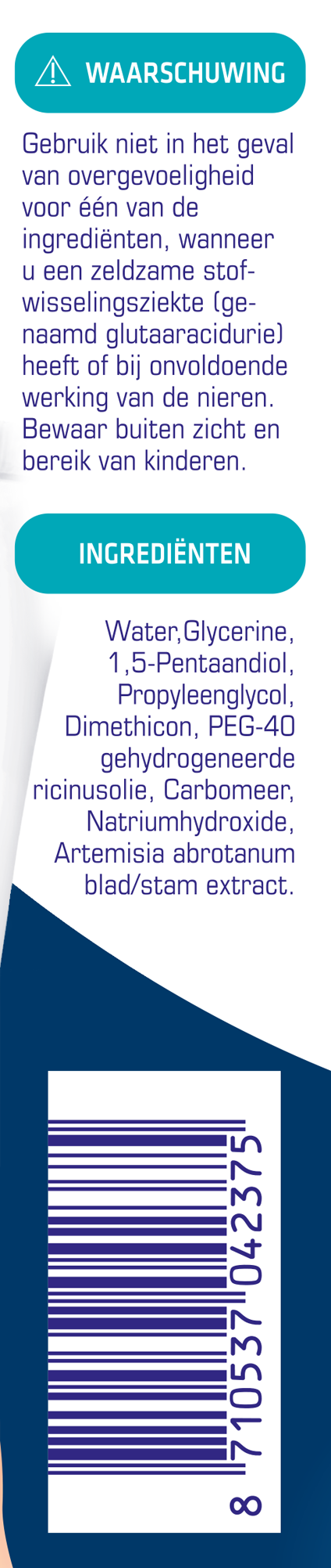 Wartner Kalknagelgel 4 in 1  7 Milliliter