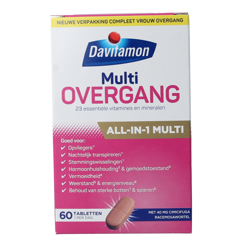 Davitamon Compleet vrouw overgang 60 Tabletten