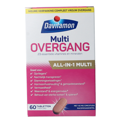 Davitamon Compleet vrouw overgang 60.00 Tabletten