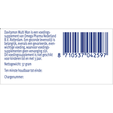 Davitamon Multi man 30.00 Tabletten