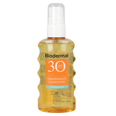 Biodermal Transparantspray hydraplus SPF30 175.00 Milliliter