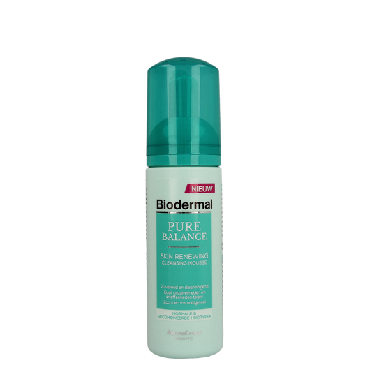Biodermal Pure balance renewing cleansing mousse 150 Milliliter
