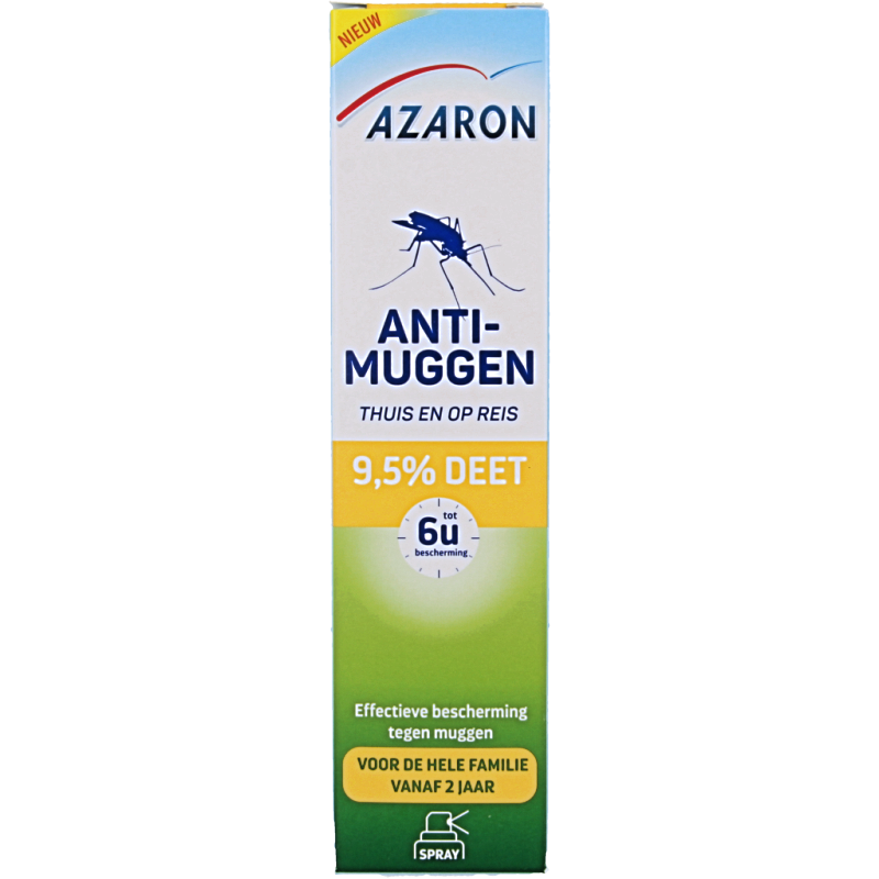 Azaron Anti muggen 9.5% deet spray 100 Milliliter