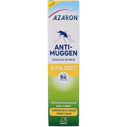 Azaron Anti muggen 9.5% deet spray 100.00 Milliliter