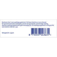 Davitamon IJzer met B12 33.00 Tabletten