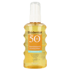 Biodermal Hydra plus transparante zonnespray SPF50 175.00 Milliliter