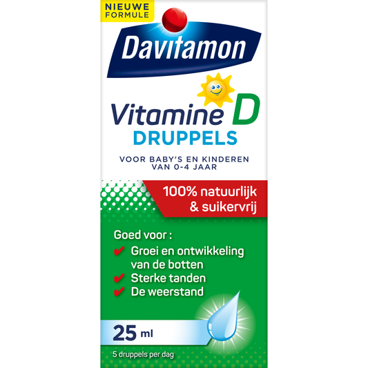 Davitamon Vitamine D druppels  25 Milliliter