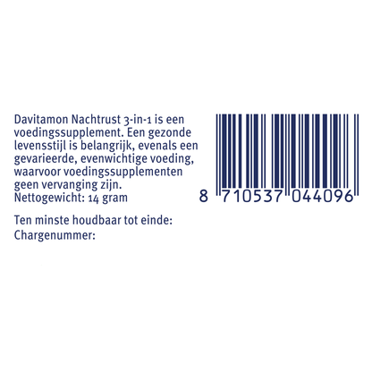 Davitamon Nachtrust 3-in-1 20.00 Capsules