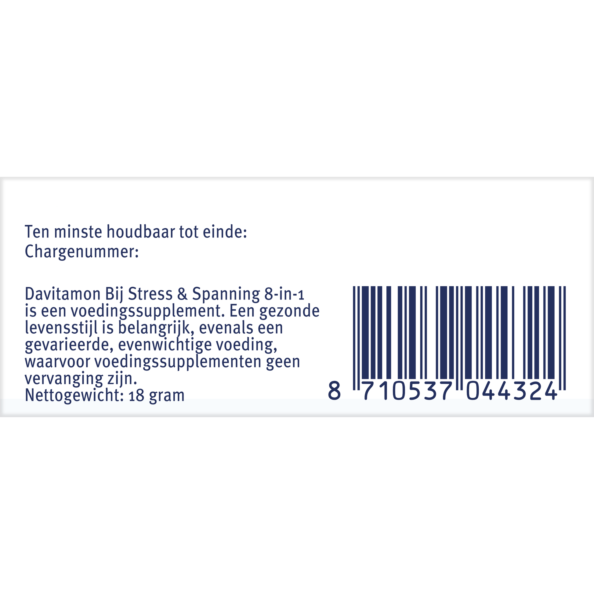 Davitamon Stress & spanning 20 Capsules