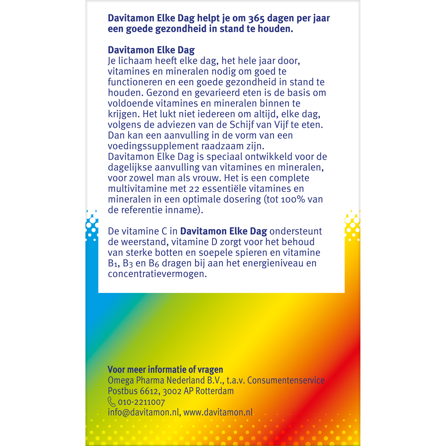 Davitamon Elke dag 60 Kauwtabletten