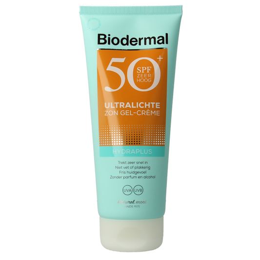 Biodermal Gelcreme ultralicht SPF50+ 200.00 Milliliter