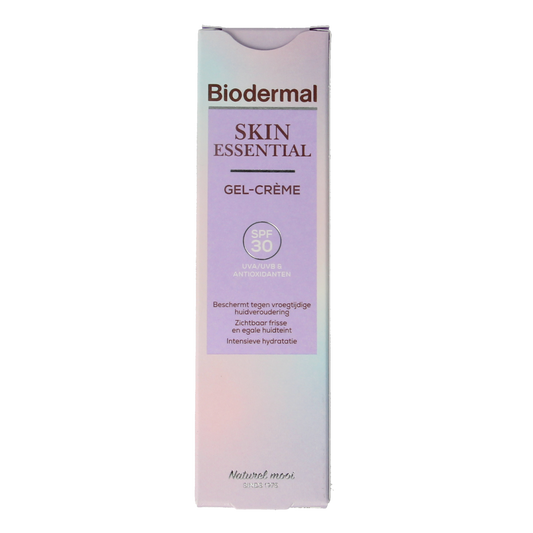 Biodermal Skin essential gelcreme SPF30 50.00 Milliliter