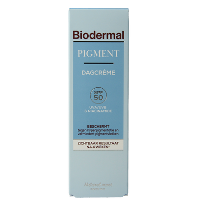 Biodermal Dagcreme anti-pigment SPF50 50.00 Milliliter