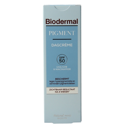 Biodermal Dagcreme anti-pigment SPF50 50.00 Milliliter