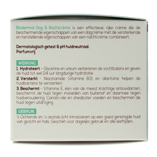 Biodermal Dag- en nachtcreme 50.00 Milliliter