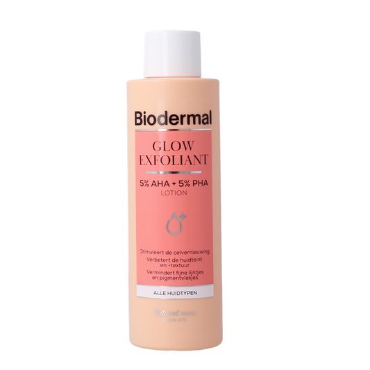 Biodermal Glow exfoliant parfumvrij 150.00 Milliliter