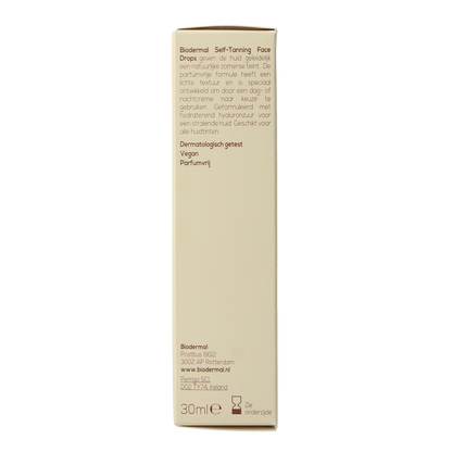 Biodermal Sunkissed self tanning face drops 30.00 Milliliter