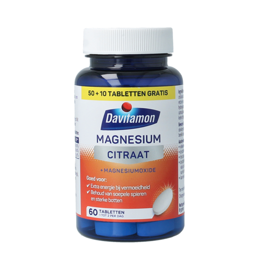 Davitamon Magnesium citraat 60 Tabletten