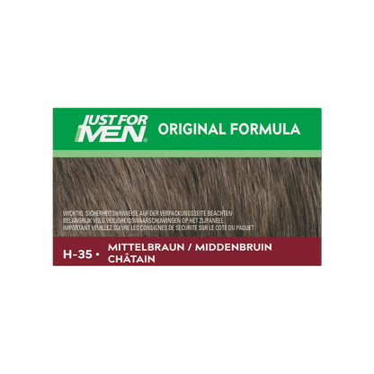 Just For Men Midden bruin H35 voorheen donker blond 2 x 30ml 1.00 Set
