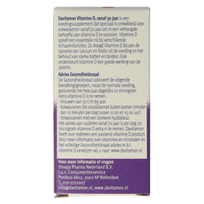Davitamon Vitamine D 50+ 250.00 Tabletten
