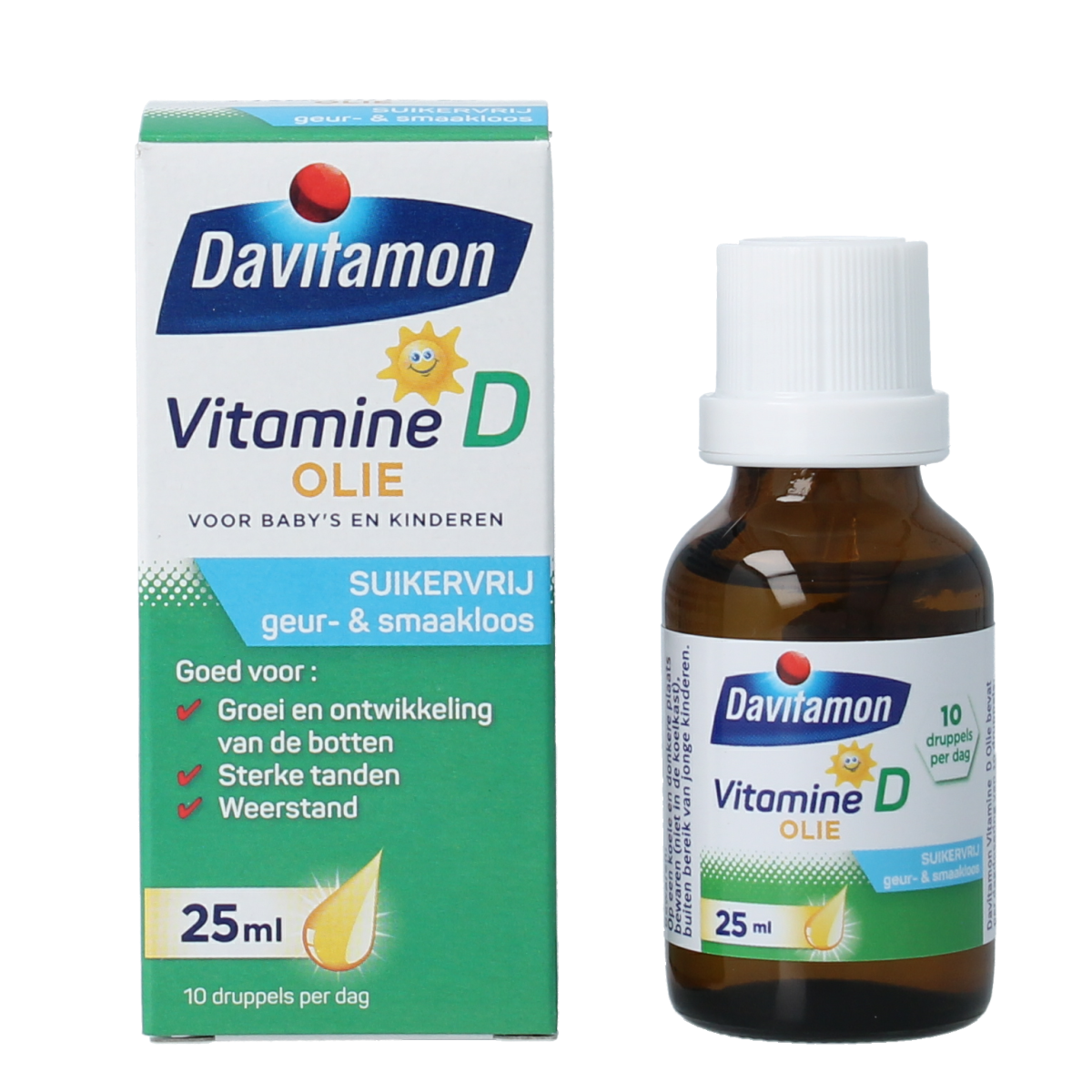 Davitamon Vitamine D olie 25.00 Milliliter