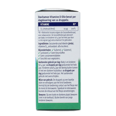 Davitamon Vitamine D olie 25.00 Milliliter