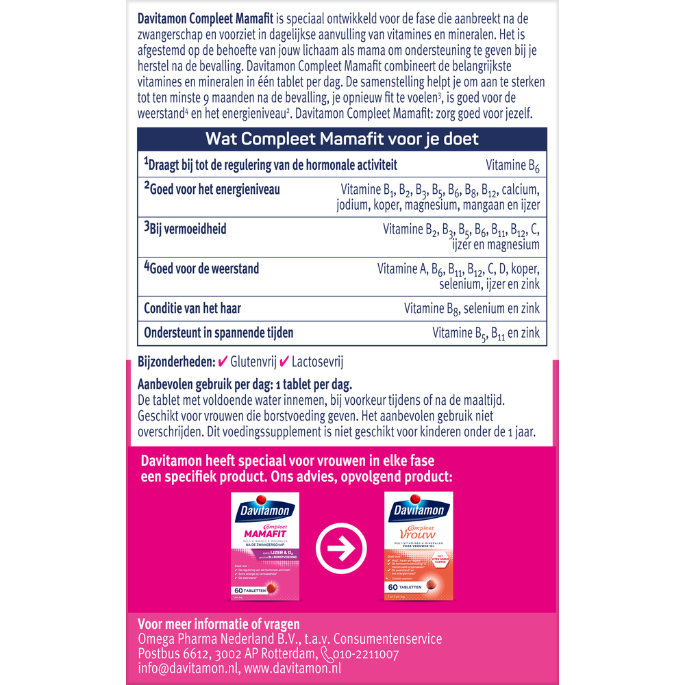 Davitamon Mama fit 60 Tabletten