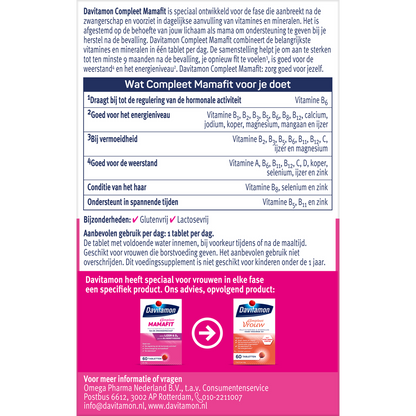 Davitamon Mama fit 60.00 Tabletten