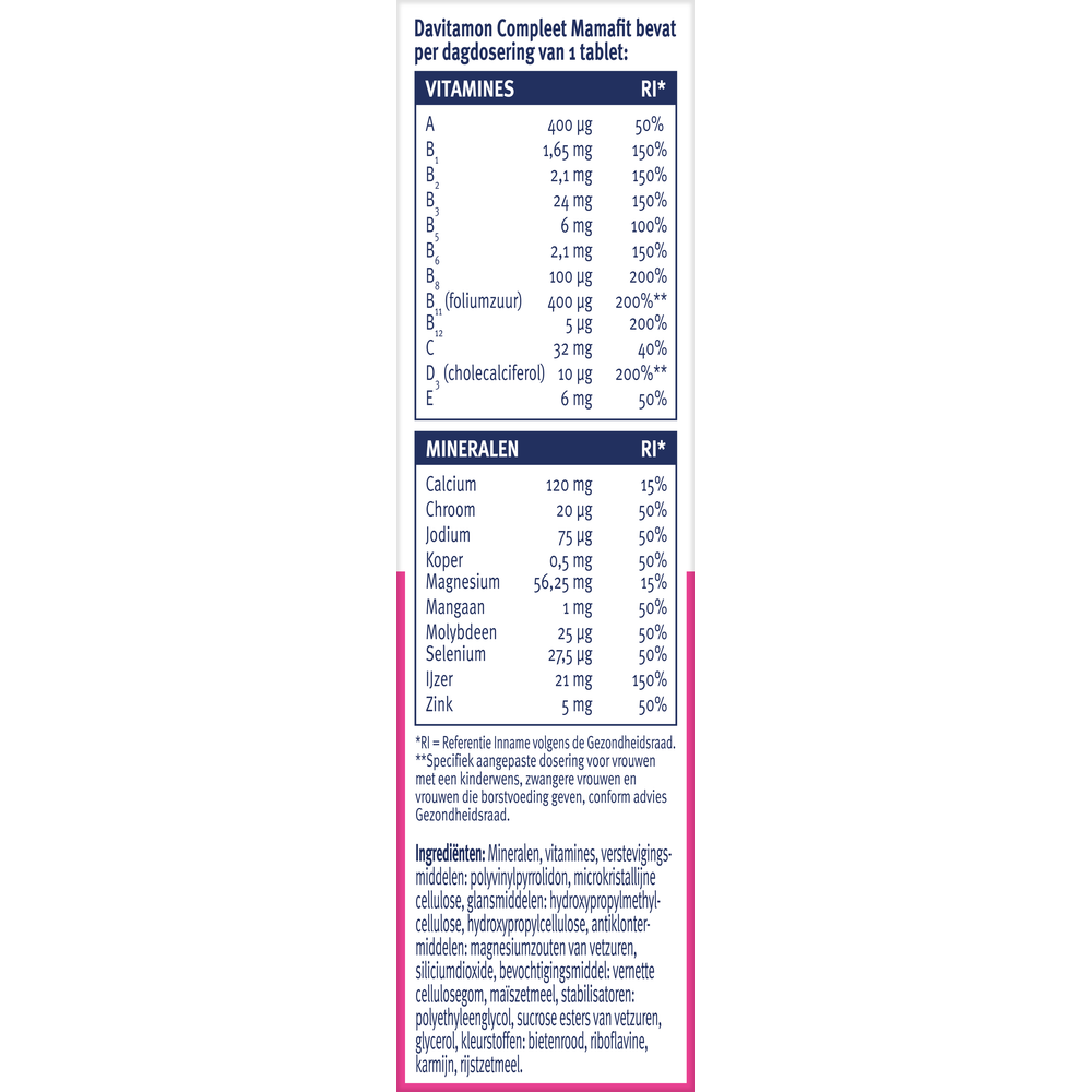 Davitamon Mama fit 60 Tabletten