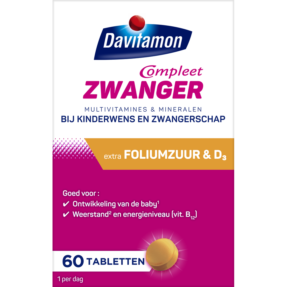 Davitamon Compleet zwanger 60 Tabletten