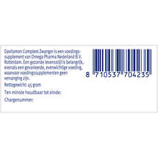 Davitamon Compleet zwanger 60.00 Tabletten