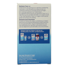 Davitamon Tiener boost 12+ aardbei 60.00 Tabletten