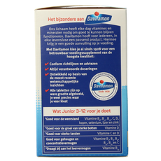 Davitamon Junior 3-12 multifruit 120.00 Kauwtabletten