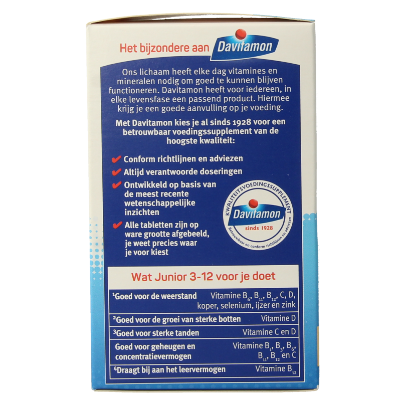 Davitamon Junior 3-12 multifruit 120 Kauwtabletten