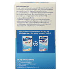Davitamon Junior 3-12 multifruit 120.00 Kauwtabletten