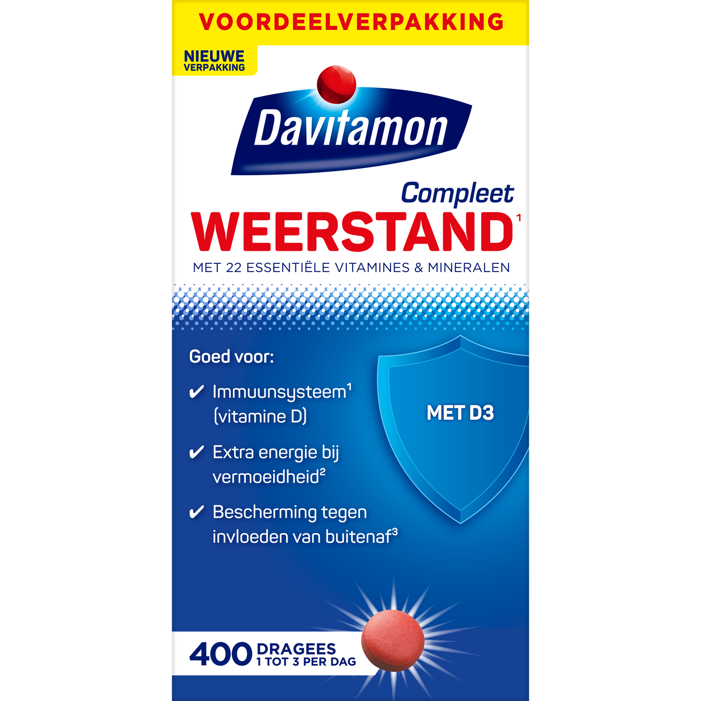 Davitamon Compleet weerstand 400 Dragees