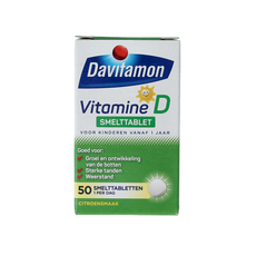 Davitamon Vitamine D kind smelttablet 50.00 Tabletten