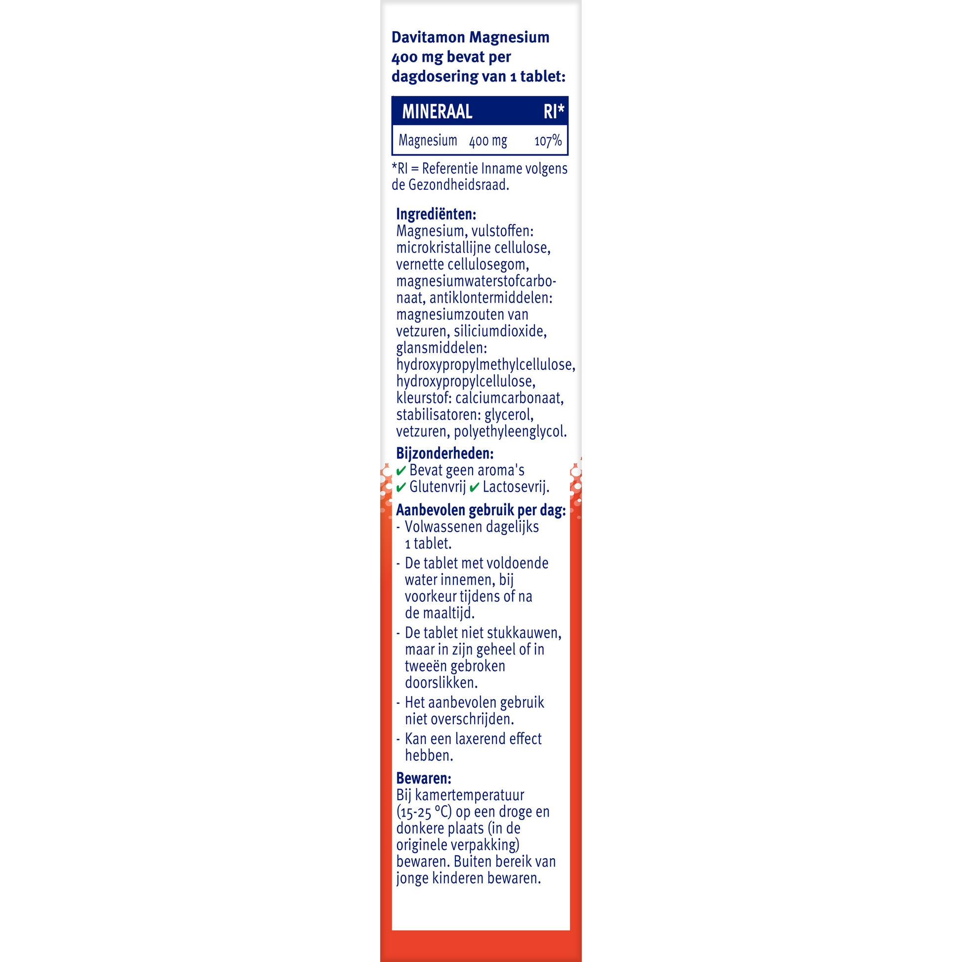 Davitamon Magnesium 400mg 30.00 Tabletten