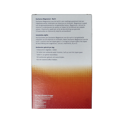 Davitamon Magnesium speciaal voor de nacht 30.00 Tabletten