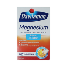 Davitamon Magnesium spieren en botten 42.00 Tabletten
