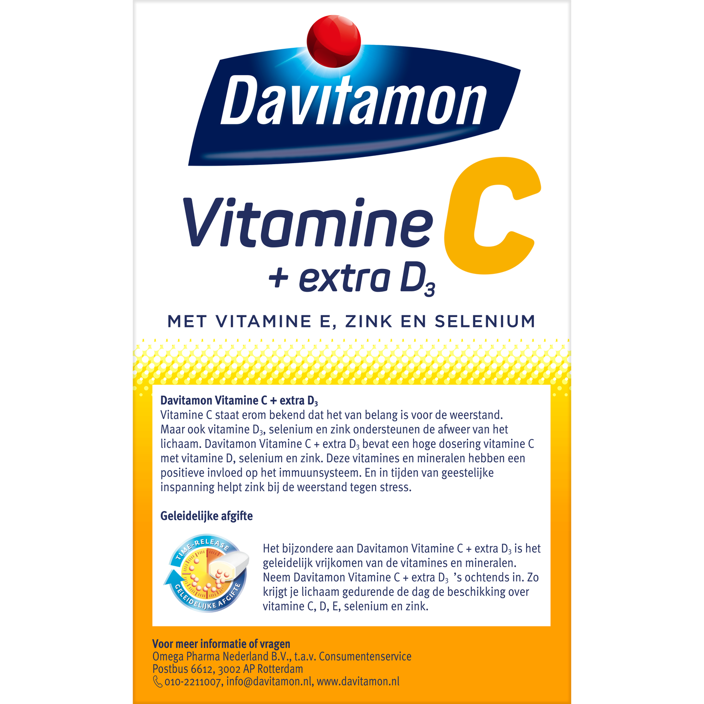 Davitamon Vitamine C time release 42 Tabletten