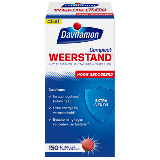 Davitamon Compleet weerstand hoog gedoseerd 150 Dragees