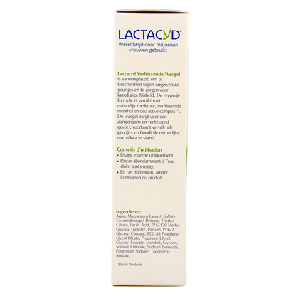 Lactacyd Wasemulsie verfrissend 200.00 Milliliter