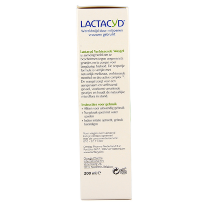 Lactacyd Wasemulsie verfrissend 200.00 Milliliter