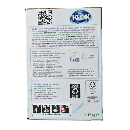 Klok Waspoeder wit 1170.00 Gram