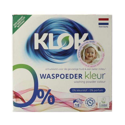 Klok Waspoeder kleur 1170.00 Gram