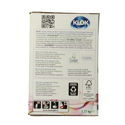 Klok Waspoeder kleur 1170.00 Gram