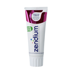 Zendium Tandpasta sensitive whitener 75.00 Milliliter