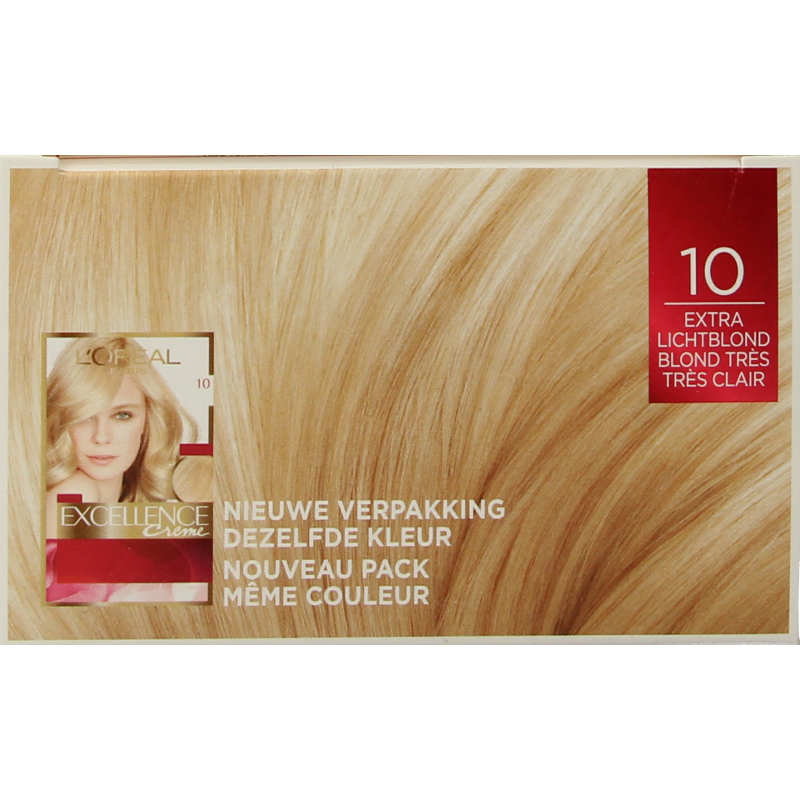 Excellence Excellence 10 Extra lichtblond 1 Set